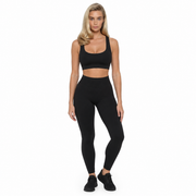 Scoop-Neck Criss-Cross Sports Bra