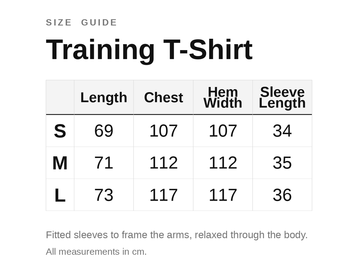 Size guide